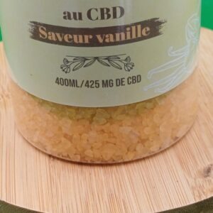 SELS DE BAIN RELAXANT AU CBD SAVEUR VANILLE