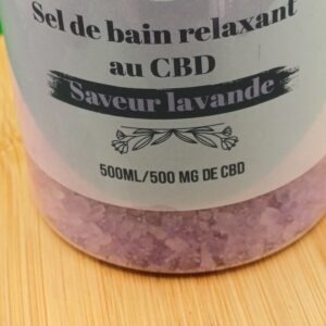 SELS DE BAIN REALXANT AU CBD SAVEUR LAVANDE