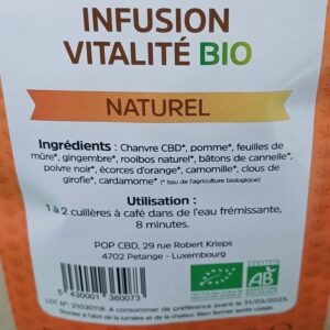 INFUSION POP CBD VITALITE