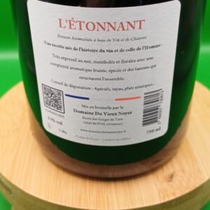 VIN ROUGE AU CBD « L’ETONNANT »