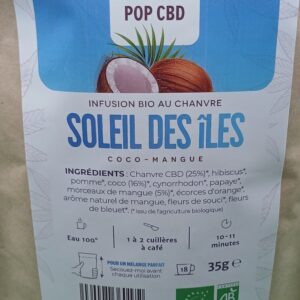 INFUSION POP CBD SOLEIL DES ILES